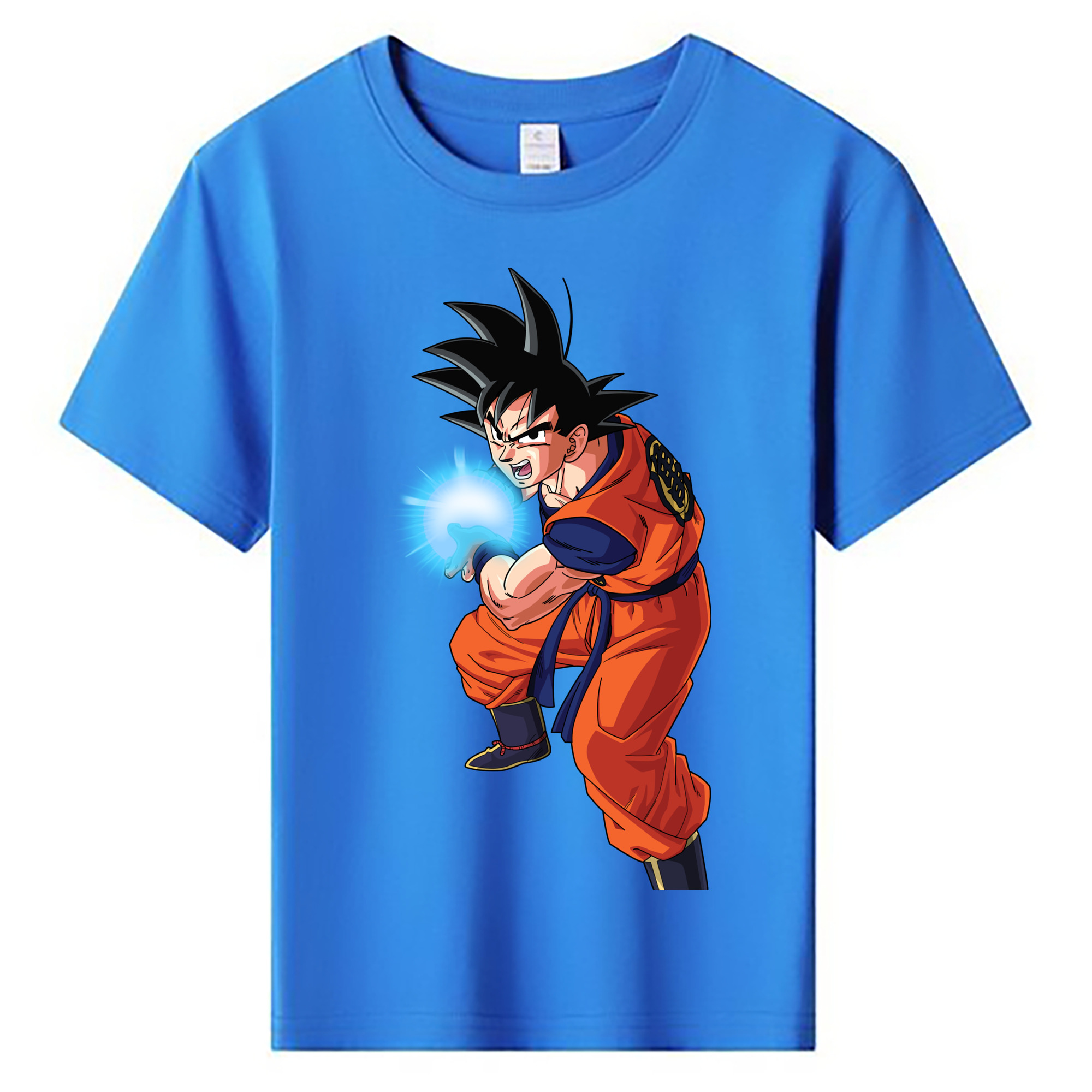 （画像用） ドラゴンボール 孫悟空（そん ごくう）Son Goku カカロット DRAGON BALL Kakarotto 綿100％キッズTシャツ（フロントプリント）